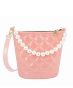  Pearl Handle Quilted Jelly Bag 