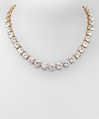  Crystal Link Necklace