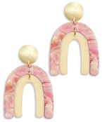  Double Arch Dangle Earrings