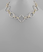  Multi Shape Link Necklace