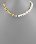  Half Pearl Necklace