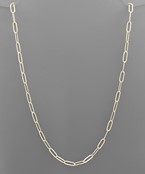  Metal Chain Necklace