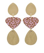  Leopard Printed Earrings