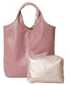  Reversible Tote With Matching Pouch