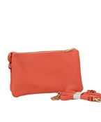  Solid Color 3 Compartment Crossbody