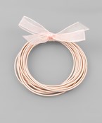  Color Coat Springwire Bracelet