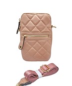  Quilted Metro Crossbody Bag