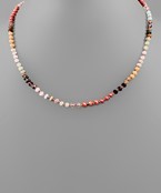  Beaded Glass Necklace