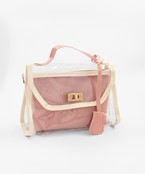  Clear Handbag with Removable Pouch