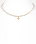  Clover Charm Choker