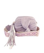  Woven Strap Knot Front Crossbody