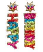  HAPPY BIRTHDAY Earrings