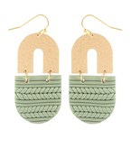  Clay Dangle Earrings