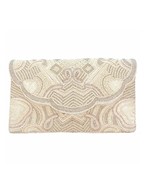  Paisely Beaded Clutch