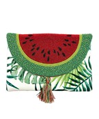  Watermelon Beaded Clutch
