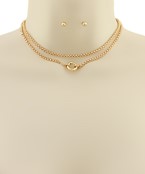  2 Layer Box Chain Choker