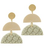  2 Wedge Earrings