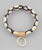  Flower & Tropical Key Ring Bracelet