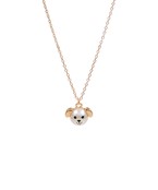  Dog Pearl Pendant Necklace