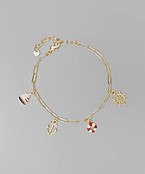  Nautica Charm Chain Bracelet
