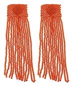  Seed Bead Tassel Earrings