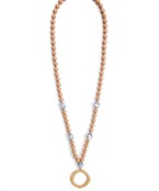  Beaded Chinoiserie Necklace
