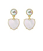  Heart Dangle Earrings