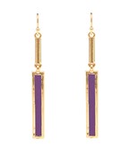  Color Bar Drop Earrings