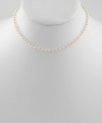  Glass Bead Chain Necklace