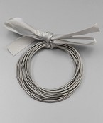  12 Row Piano Wire Bracelet