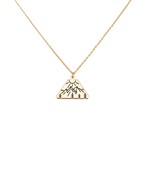  Mountain Trapezoid Necklace