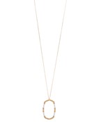  Color Black Pendant Long Necklace