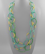  Linked Rope Necklace