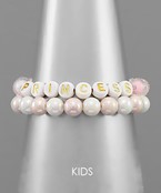  PRINCESS 2 Row Kids Bracelet