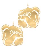  Filigree Bulldog Earrings