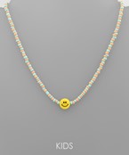  Kids Smile Face Necklace