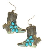  Cowboy Boots Earrings