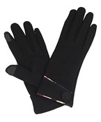 Button Accent Smart Touch Gloves