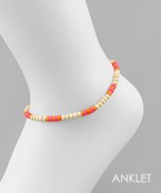  Wooden Beads Anklet