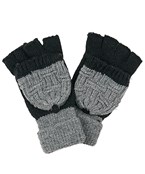  Two Tone Convertible Gloves