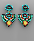 Bead Geometric Earrings