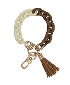  Color Chain & Tassel Key Chain Bracelet
