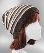  Stripe Pattern Beanie