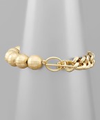  Disco Ball & Chain Bracelet