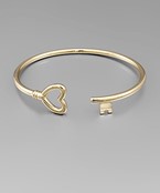  Heart Key Cuff