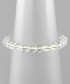  Glass Ball & Color Thread Bracelet