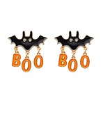  Bat BOO Dangle Earrings