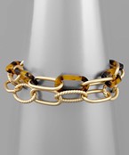  2 Oval Chain Bracelet