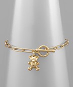  Teddy Bear Chain Bracelet
