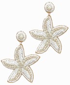  Beaded Starfish Earrings